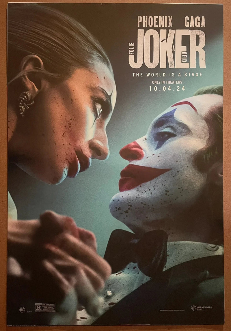 Joker Folie à Deux 2024 DC Joaquin Phoenix Lady Gaga 27x40 DS Poster