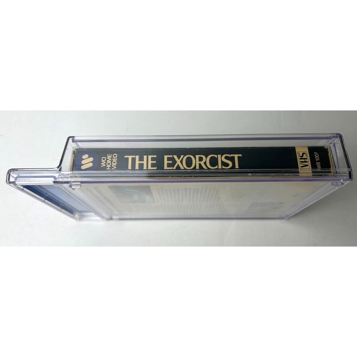 The Exorcist - RARE VHS WCI Home Video 1979 WB 1007 NT Book Box CGC 6.5 Complete