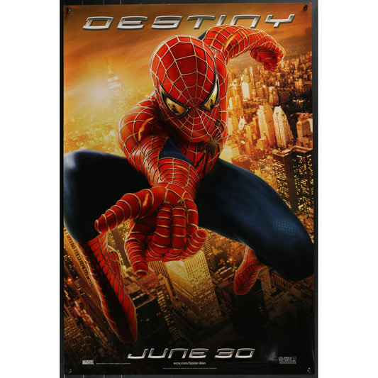 Spider-Man 2 (2004) Original Double-sided Movie Poster Rolled 27x40