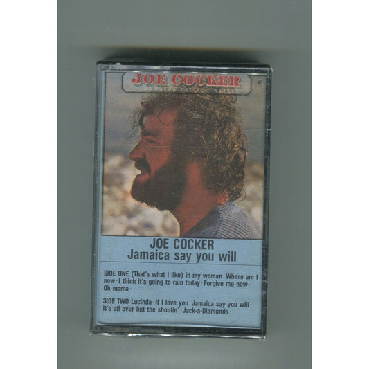 Joe Cocker Jamaica Say You Will Cassette Tape NEW SEALED UNUSED