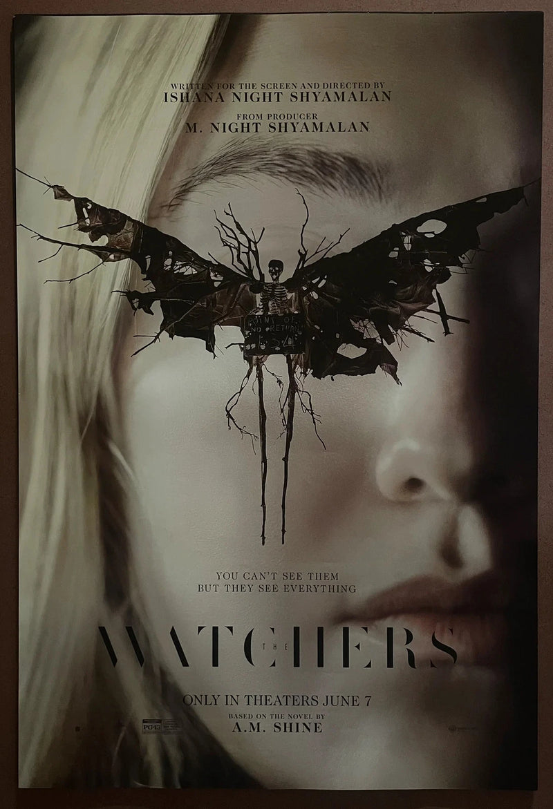 Watchers 2024 Horror US One-Sheet Rolled DS 27x40 M. Night Shyamalan