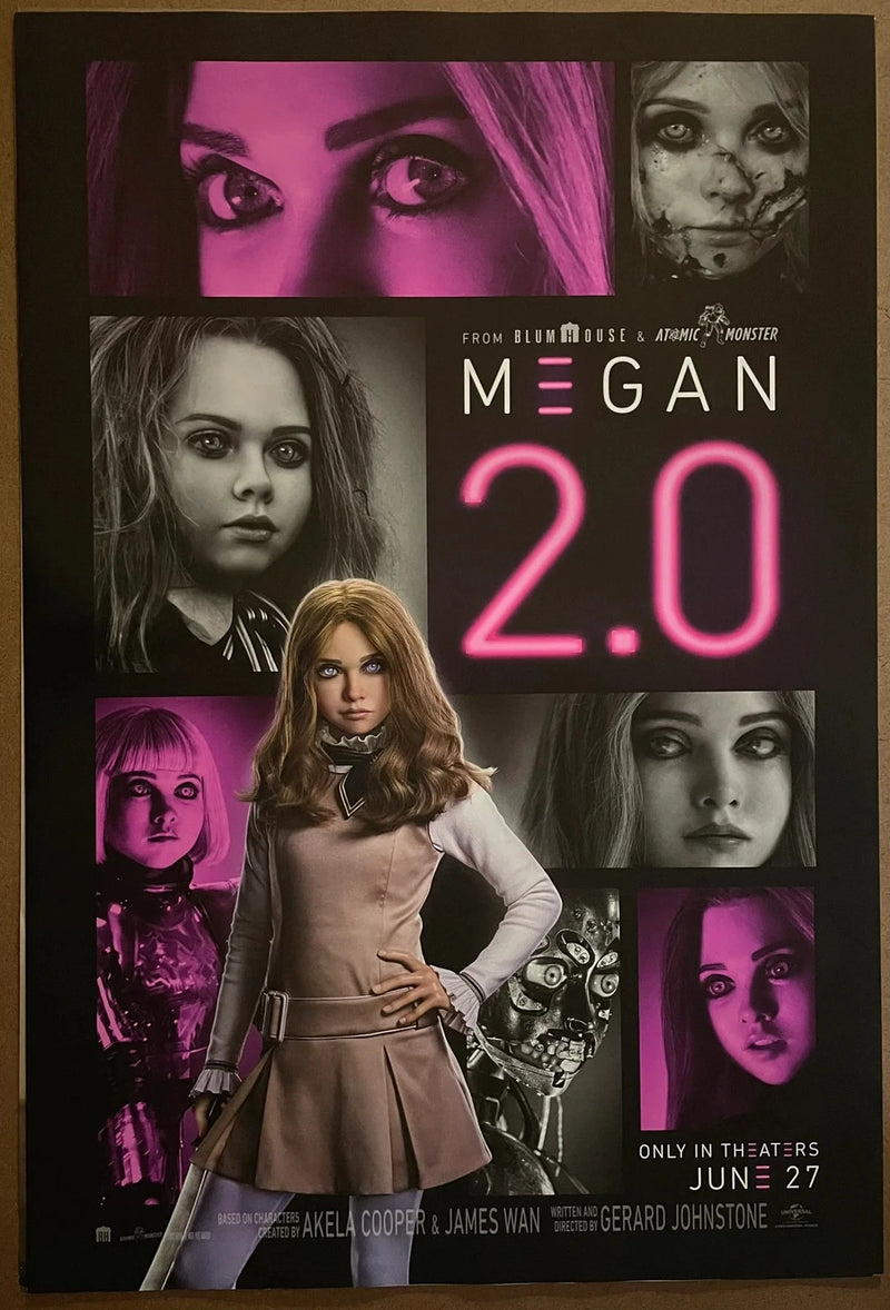 M3GAN 2.0 2025 USA One-Sheet Rolled DS 27x40 Blumhouse Horror Poster