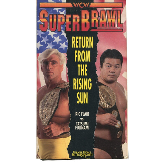 SuperBrawl: Return from the Rising sun (1991) Wrestling VHS Tape