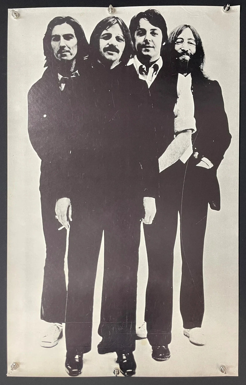 The Beatles White Album Era Group Portrait Poster Apple Records 1970s 20x30