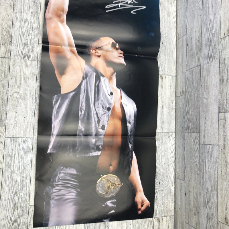 WWF Magazine: The Rock is The Scorpion King Special with Poster June 19, 2002