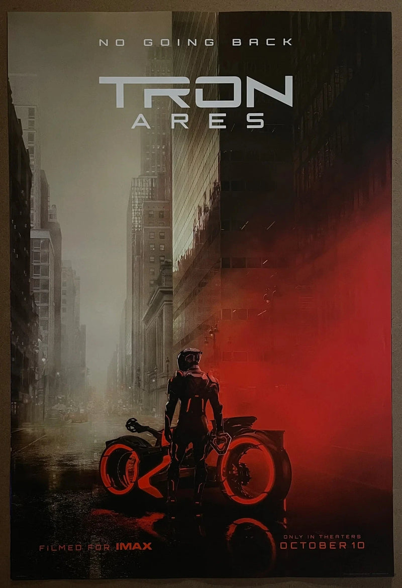 Tron Ares 2025 USA 27x40 DS Rolled Movie Poster Jared Leto IMAX