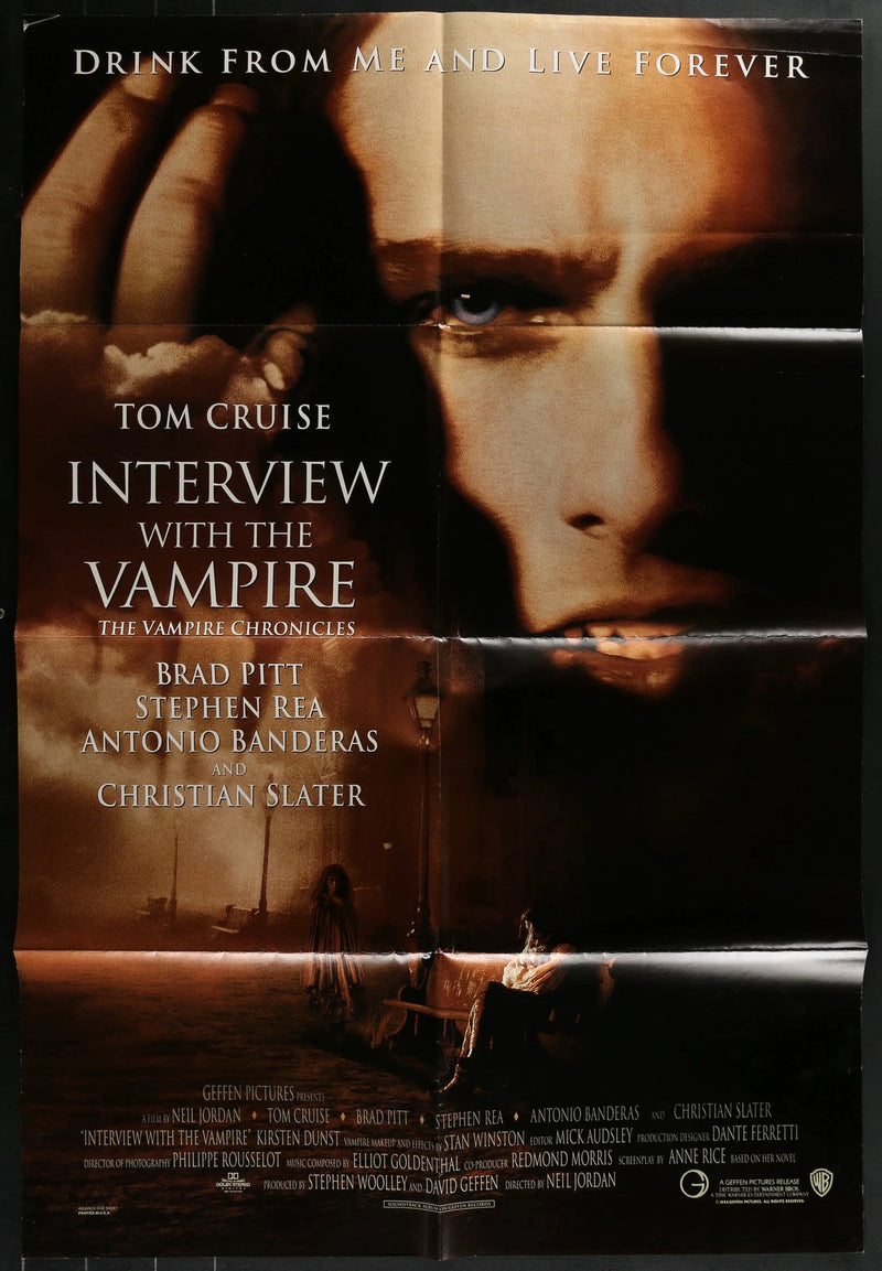 Interview with the Vampire (1994) Original Movie Poster DS 27x40 Tom Cruise