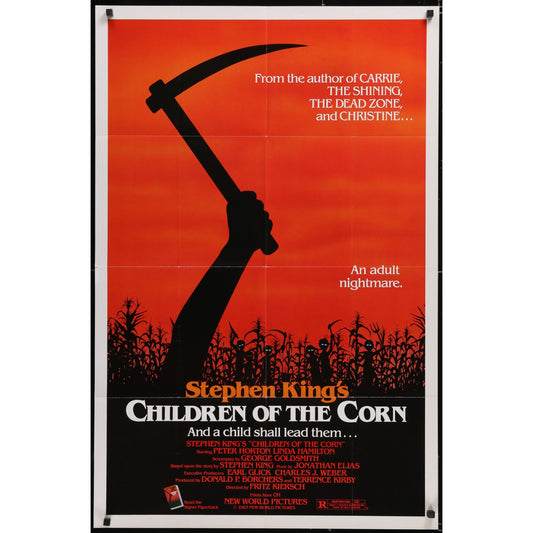 CHILDREN OF THE CORN 1983 Original Theatrical Movie Poster 27" x 41"