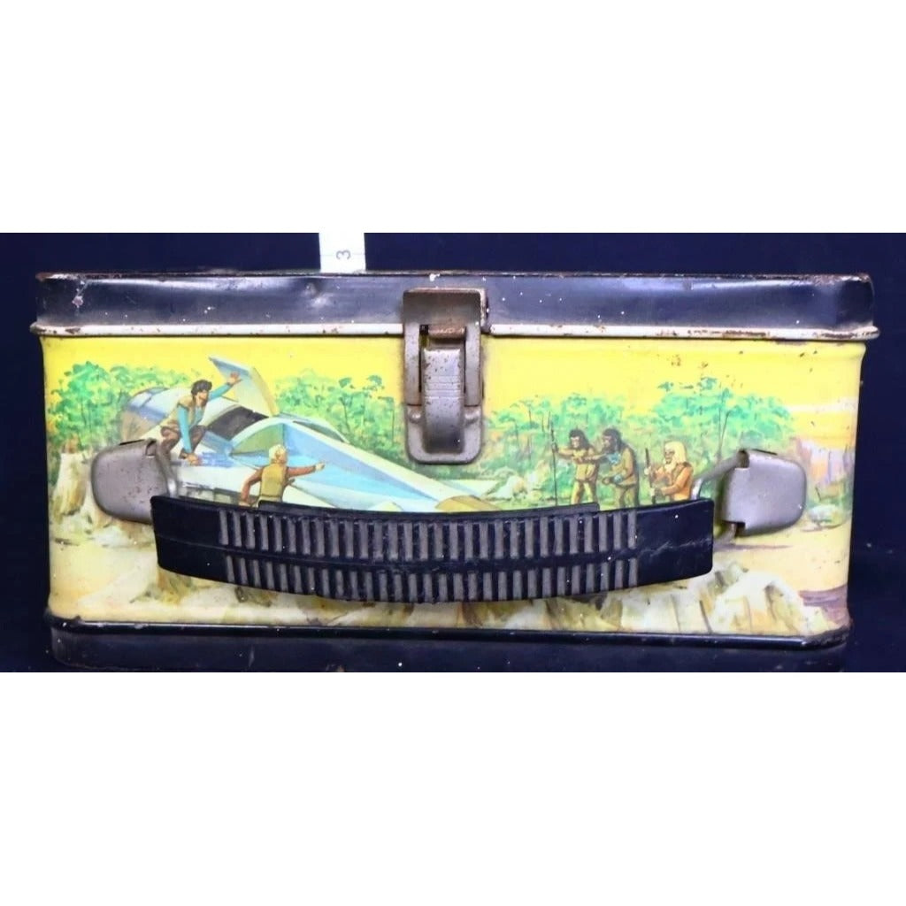 Vintage metal Planet of the Apes lunchbox w/ thermos