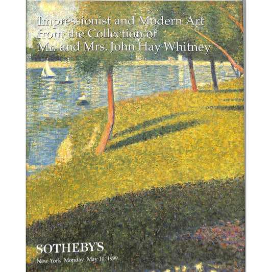 Sotheby's May 10, 1999 Impressionist & Modern Art Catalog