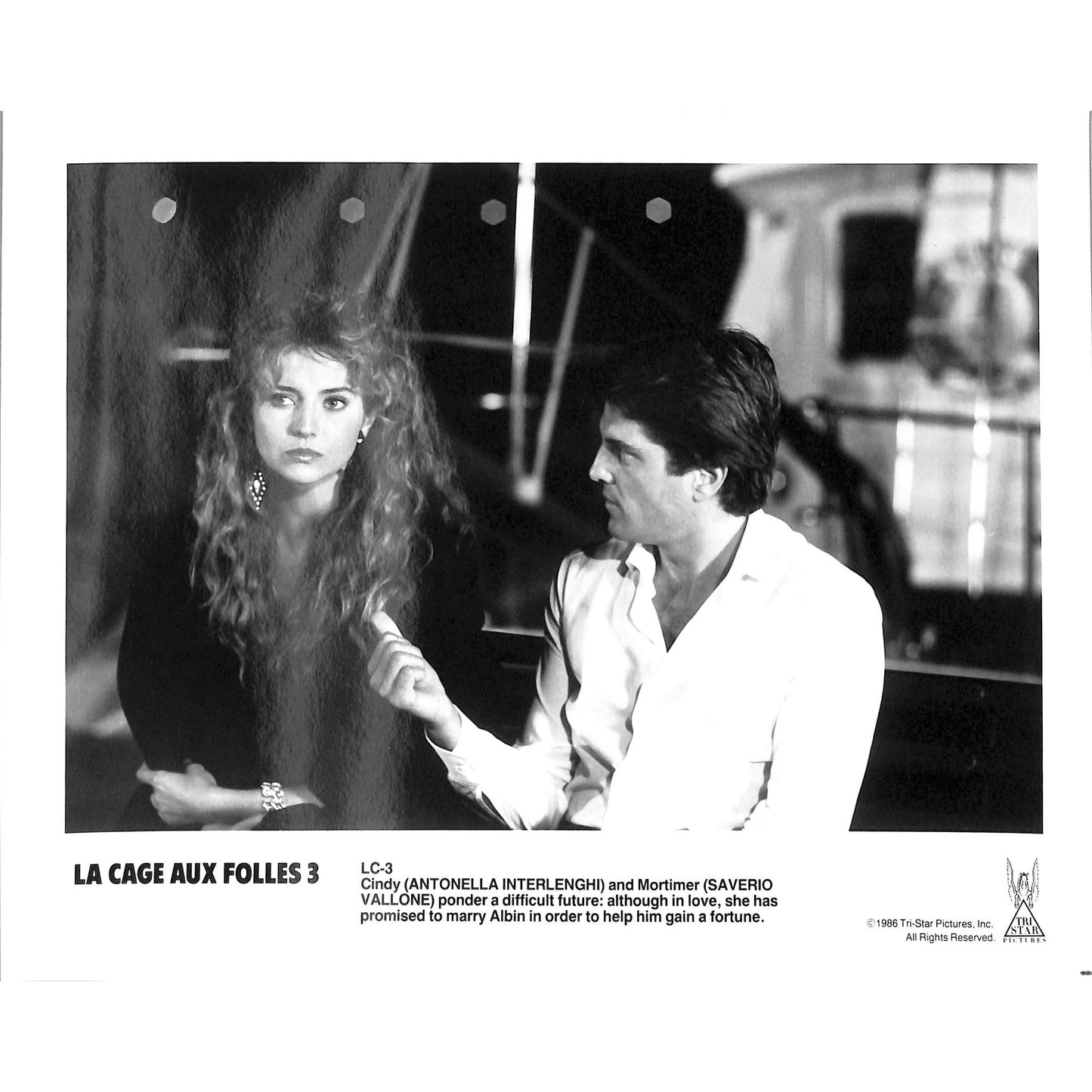 La Gage Aux Folles 3 (1985) Movie Still Full Set 8x10