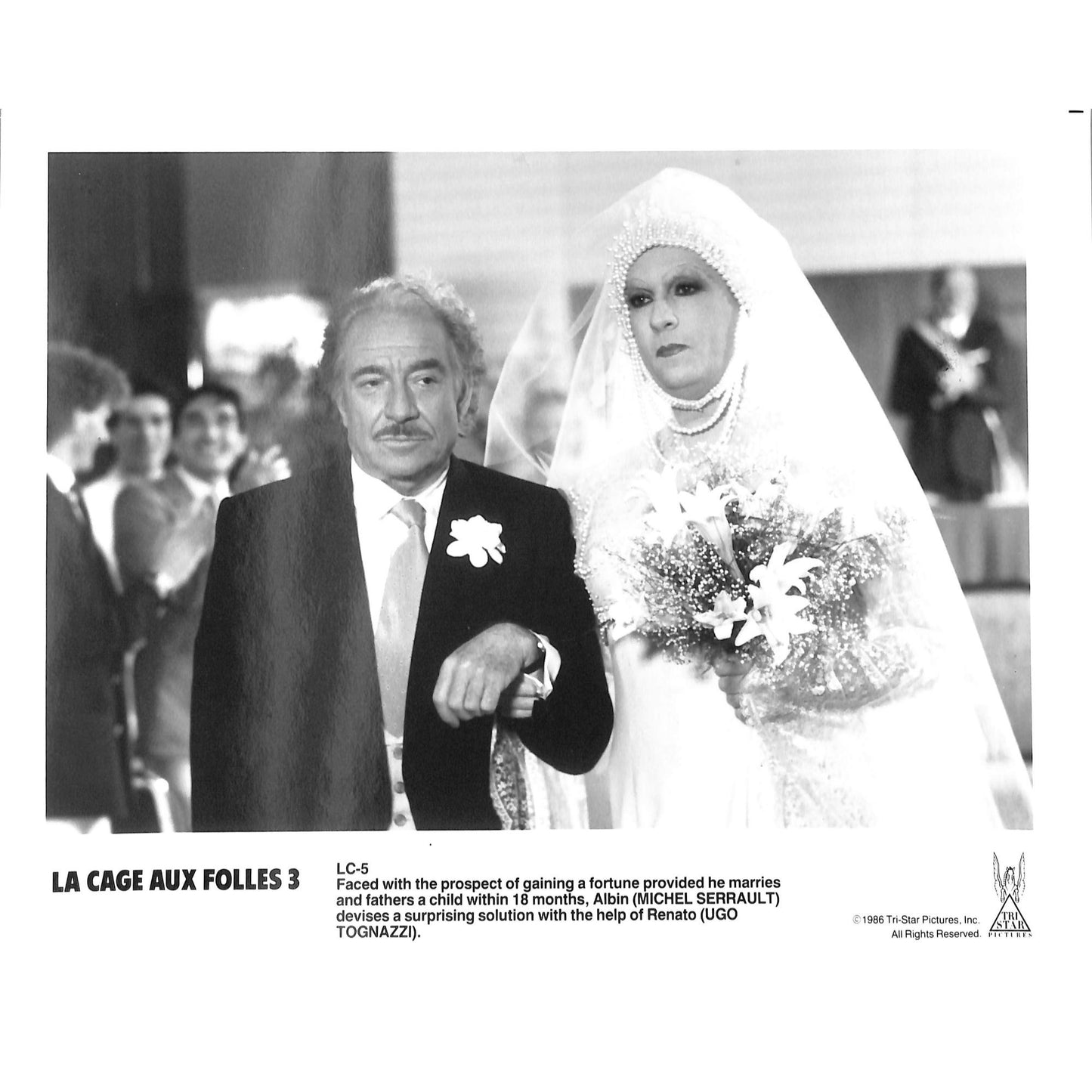 La Gage Aux Folles 3 (1985) Movie Still Full Set 8x10