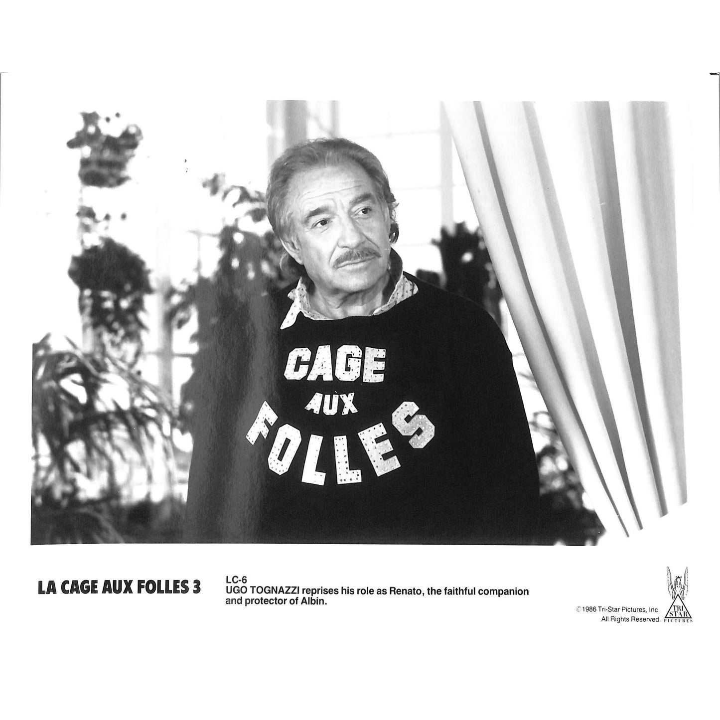 La Gage Aux Folles 3 (1985) Movie Still Full Set 8x10