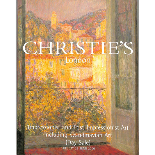Christie's Impressionist Auction Catalog June 27, 2000