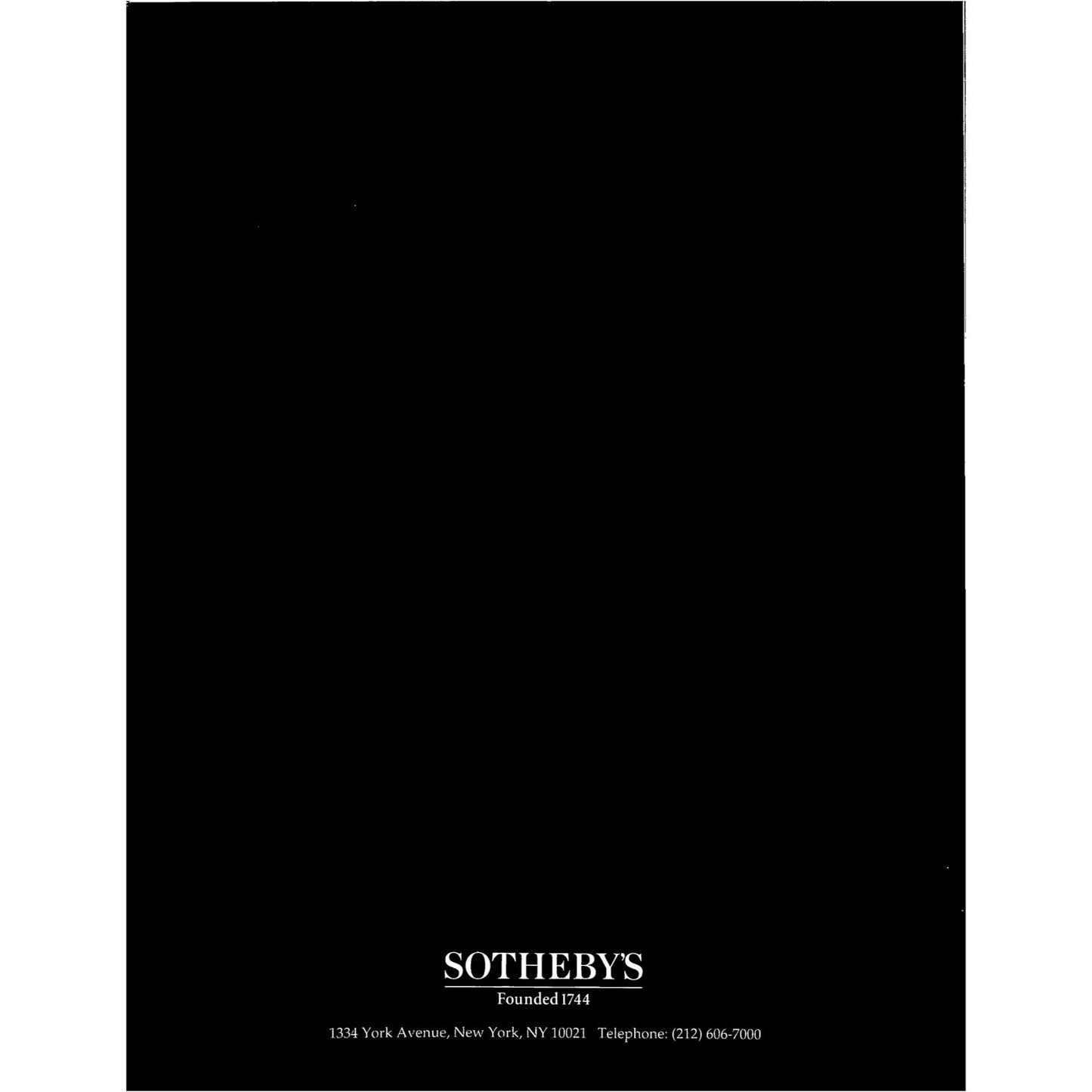 Sotheby's Impressionist and Modern Part 1 Art Auction Catalog November 16, 1998