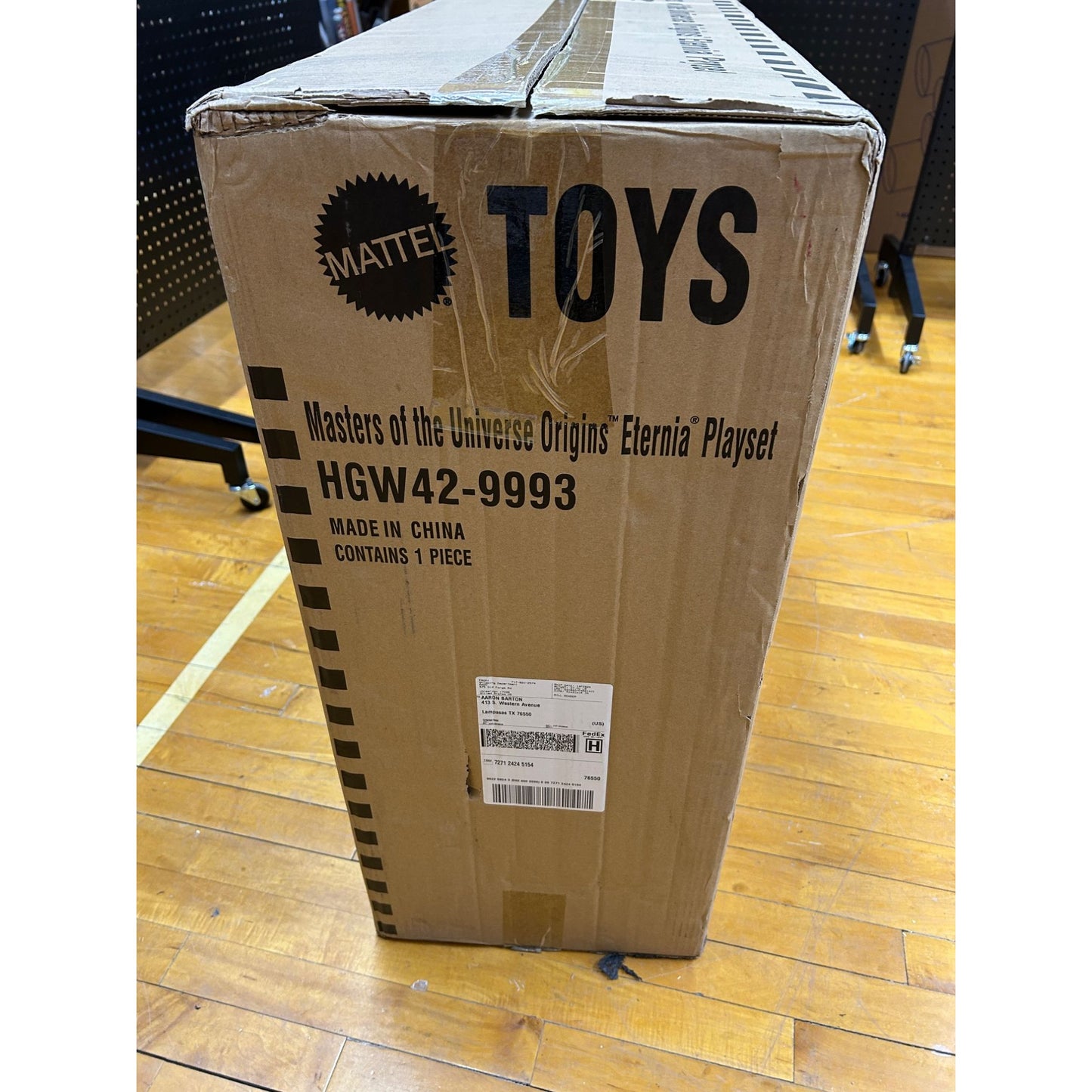 MOTU Masters of the Universe Exclusive Origins Eternia Playset Orig Box HGW42-993