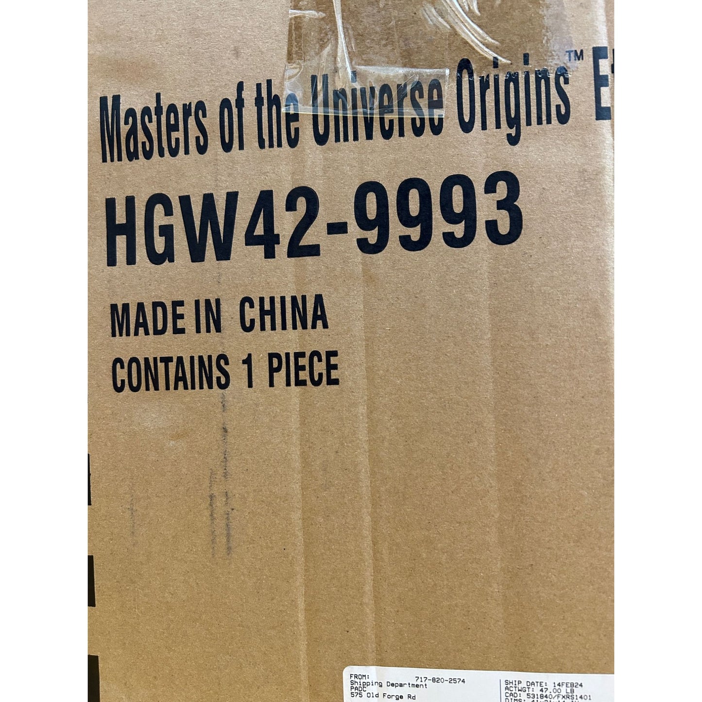 MOTU Masters of the Universe Exclusive Origins Eternia Playset Orig Box HGW42-993