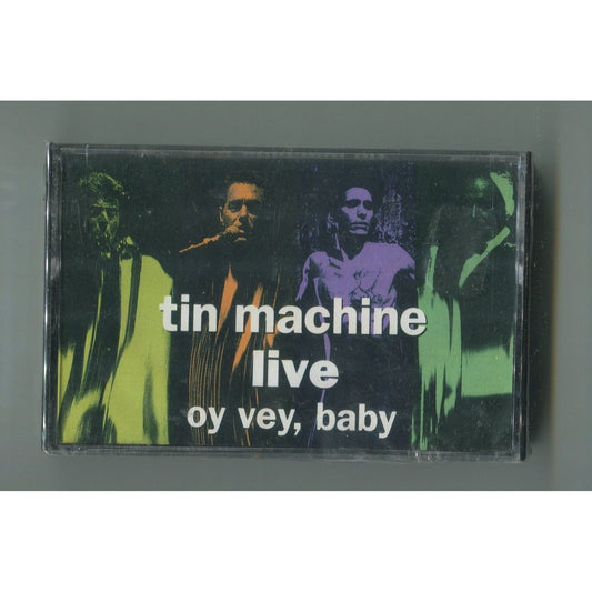 tin machine live: oy vey, baby Cassette Tape NEW SEALED UNUSED