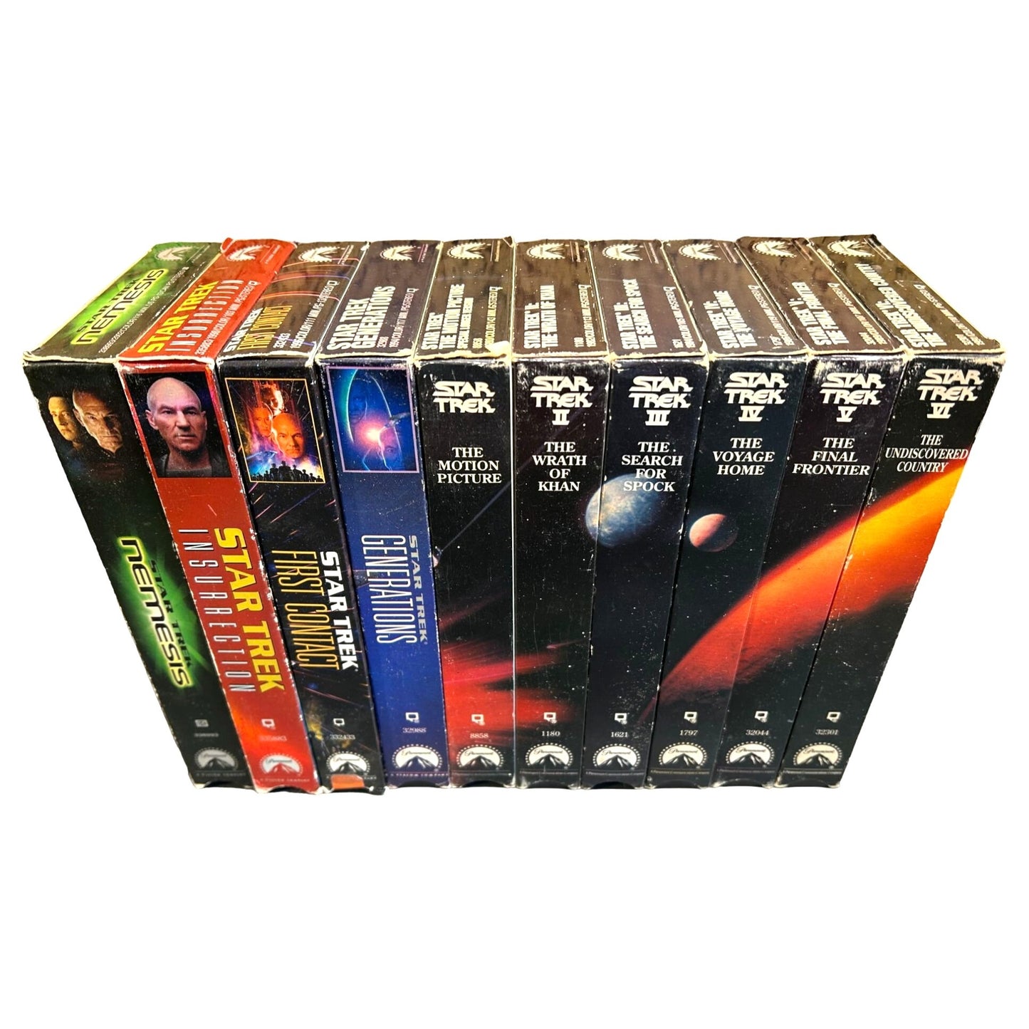 Star Trek - Complete VHS Movie Set 1979-2002 Kirk & Picard