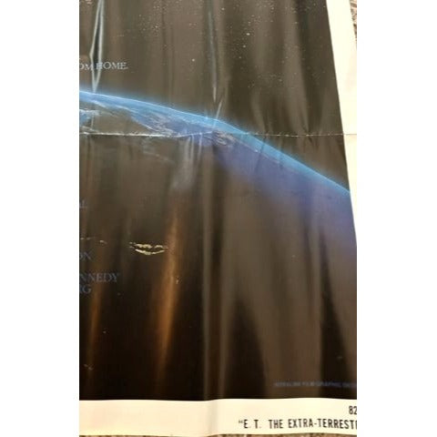 E.T. The Extra Terrestrial (1982) Orig. Movie Poster 27x41 Heavy Fold Wear EMP7