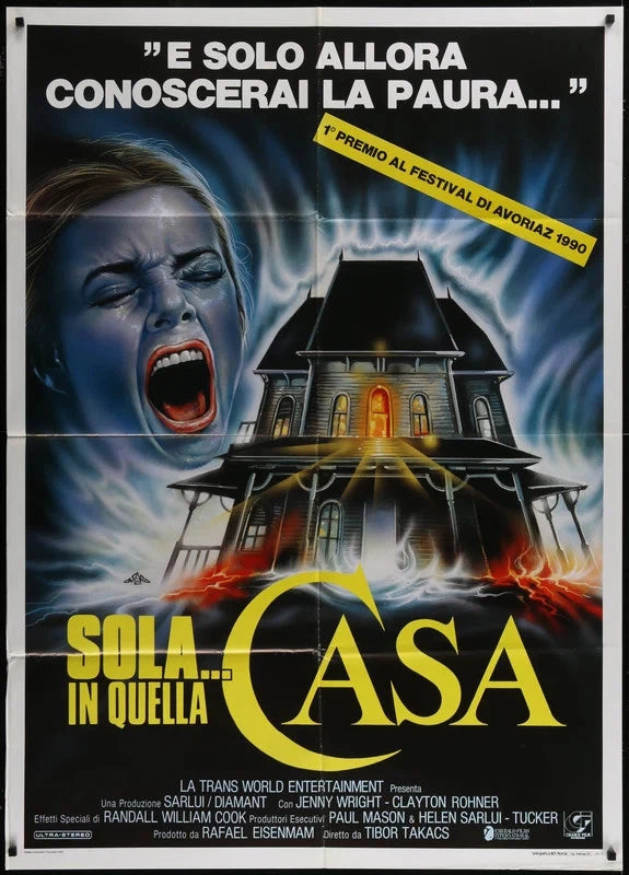 I, Madman 1989 Original Italian 1P Movie Poster 39x55 Tibor Takacs Horror Cult