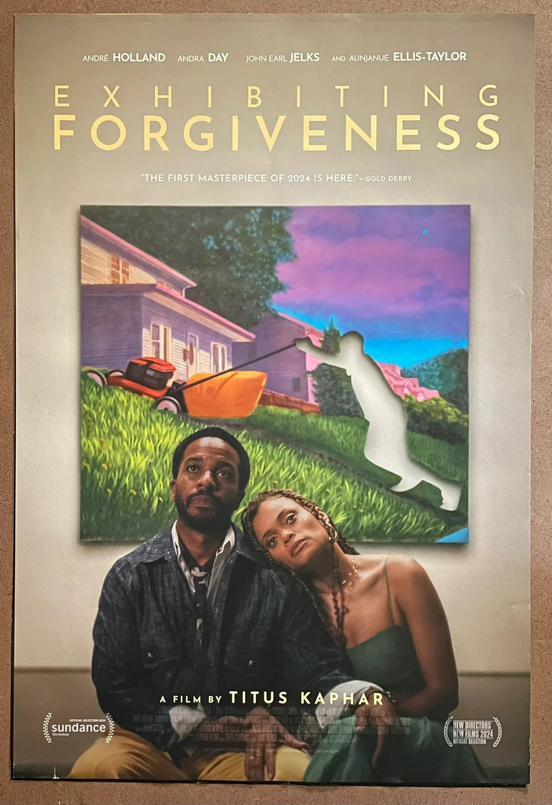 Exhibiting Forgiveness 2024 US One-Sheet rolled Movie Poster Andre Holland Drama