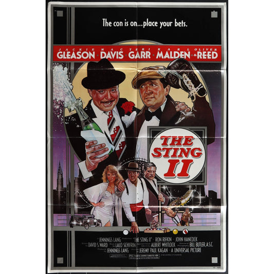 The Sting II (1983) Original Movie Poster Folded 27x41