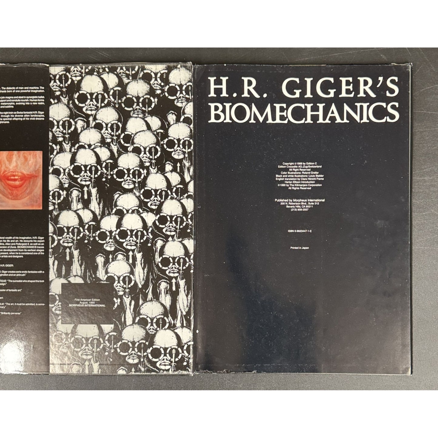 HR Giger Necronomicon Book Series 3 Hardcover Books