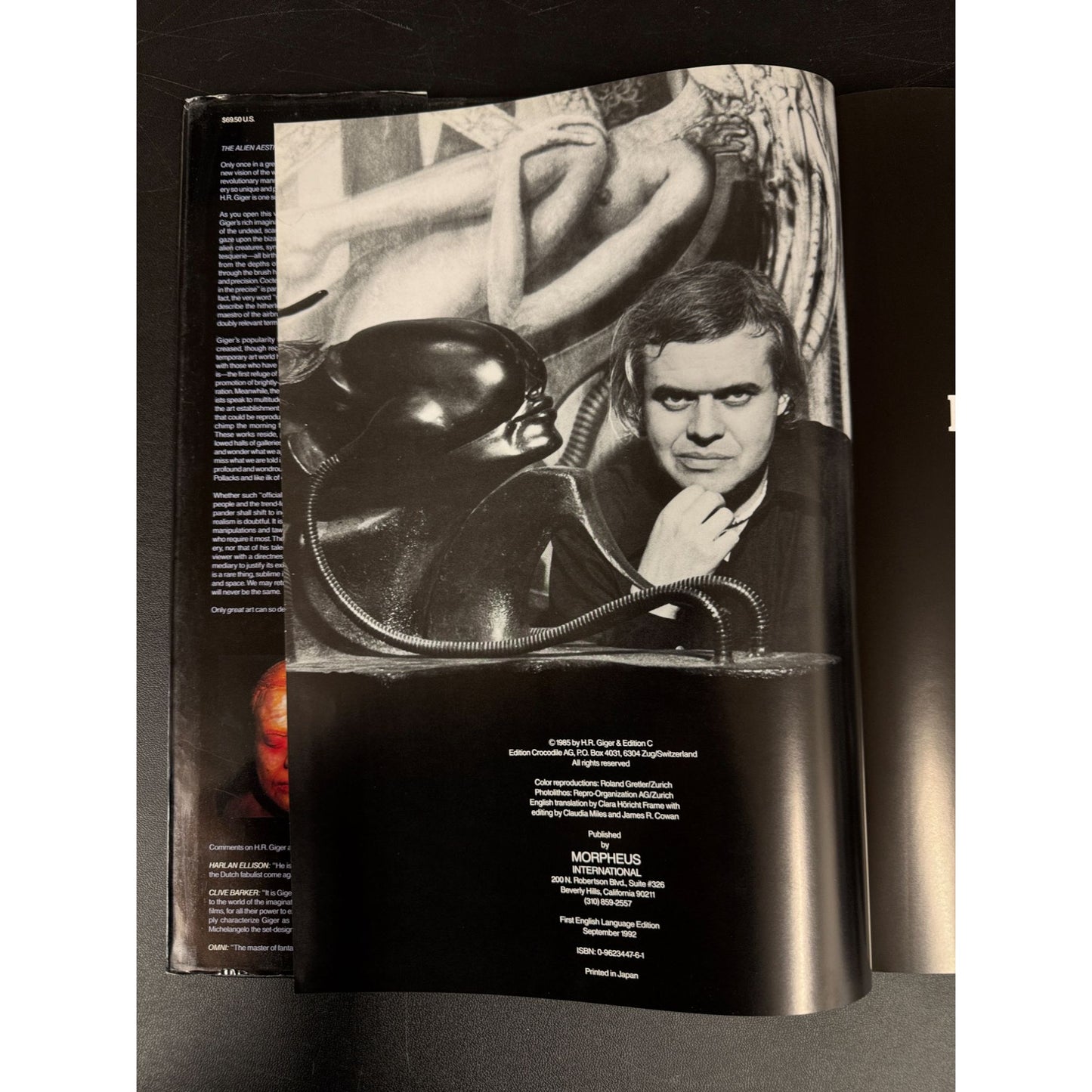 HR Giger Necronomicon Book Series 3 Hardcover Books