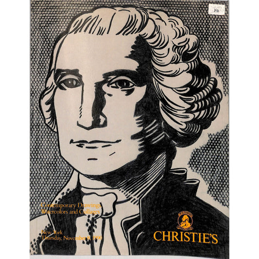 Christie's Contemporary Art Auction Catalog November 8, 1990