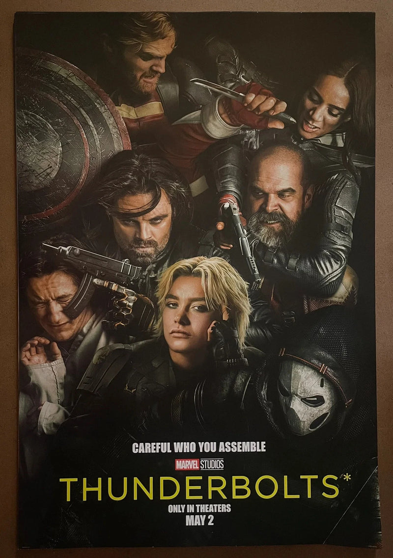 Thunderbolts 2025 Marvel US One-Sheet Rolled DS 27x40 Florence Pugh