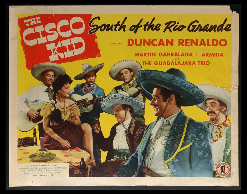 South of the Rio Grande (1945) Original Half-sheet Movie Poster 22x28