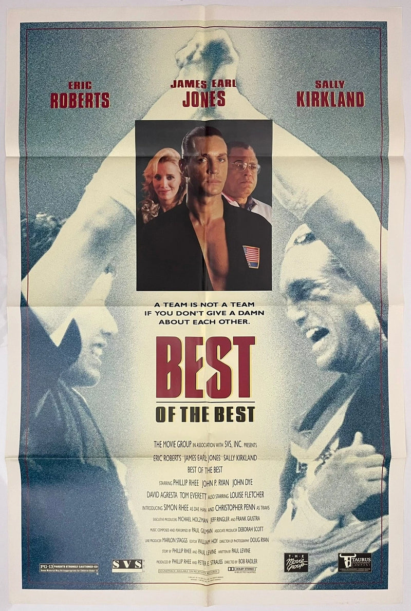 Best of the Best 1989 27x41 Folded USA One Sheet Movie Poster Eric Roberts