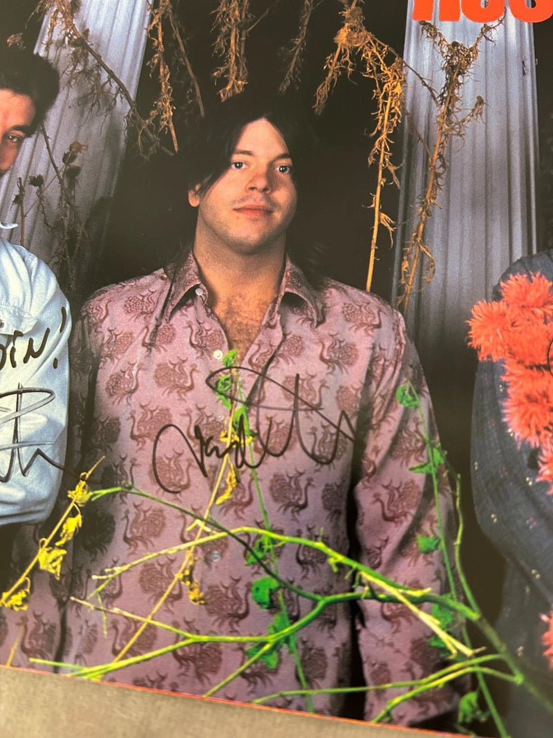 Husker Du Signed 1987 Promo Photo Book Bob Mould Grant Hart Greg Norton