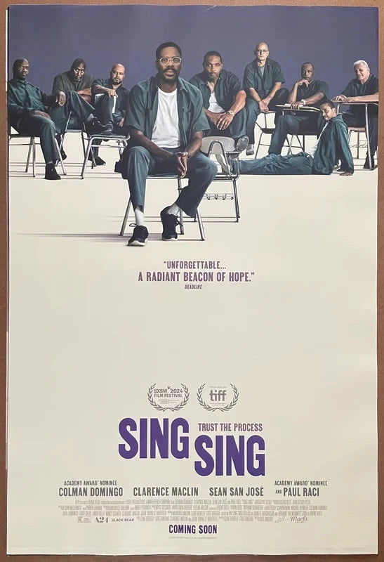 Sing Sing 2024 Original Movie Poster 27x40 Colman Domingo A24