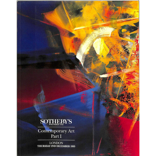 Sotheby's Contemporary Art Part 1 Auction Catalog