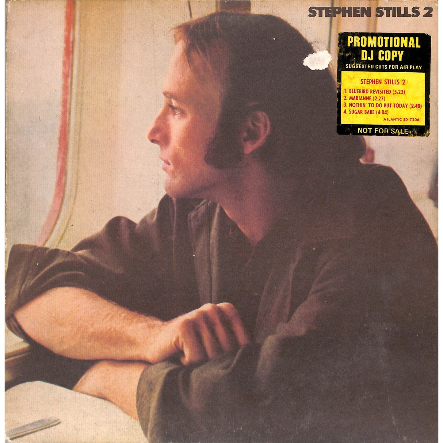 Stephen Stills 2 Promo Vinyl Record SD 7206