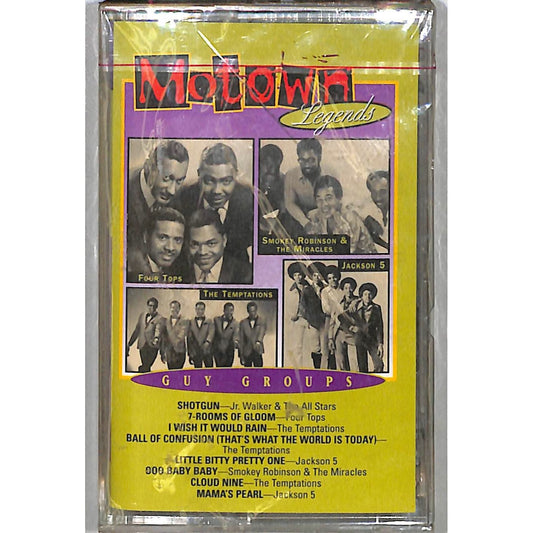 Various - Motown Legends Guy Groups (1995) BRAND NEW SEALED Cassette