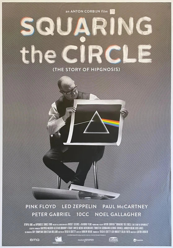 Squaring the Circle 2022 Original Movie Poster 27x40 SS Hipgnosis Anton Corbijn