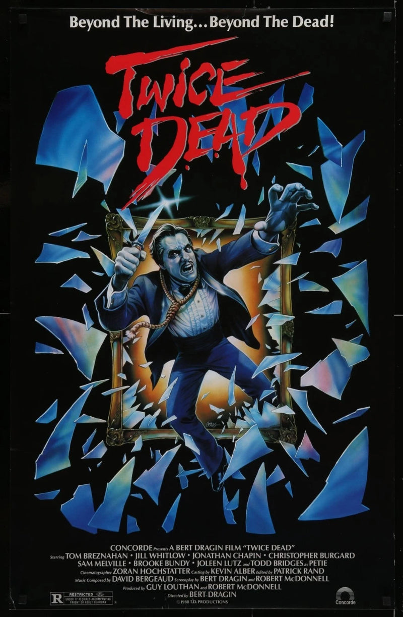 Twice Dead (1988) Original Single-sided Movie Poster Rolled 25x39