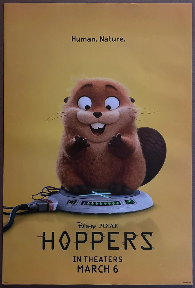 Hoppers 2026 Disney Pixar Animated Family 27x40 Double-Sided Poster