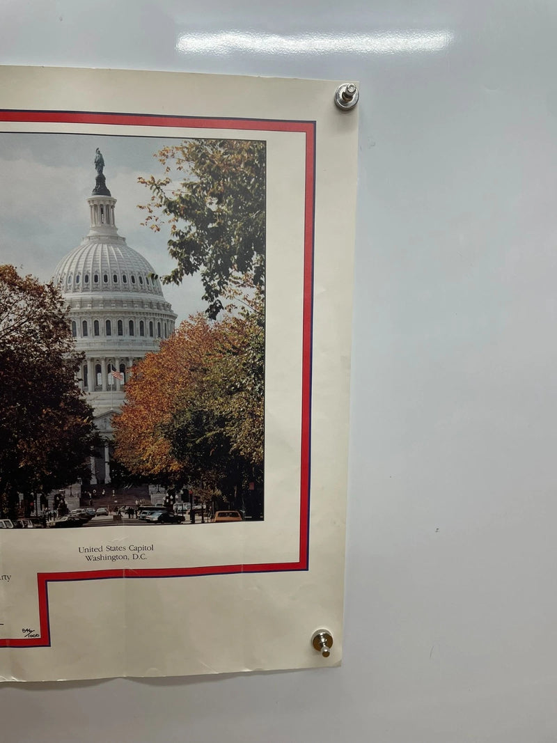 1994 Tennessee Republican Party Capitol Club Series Poster 16x21