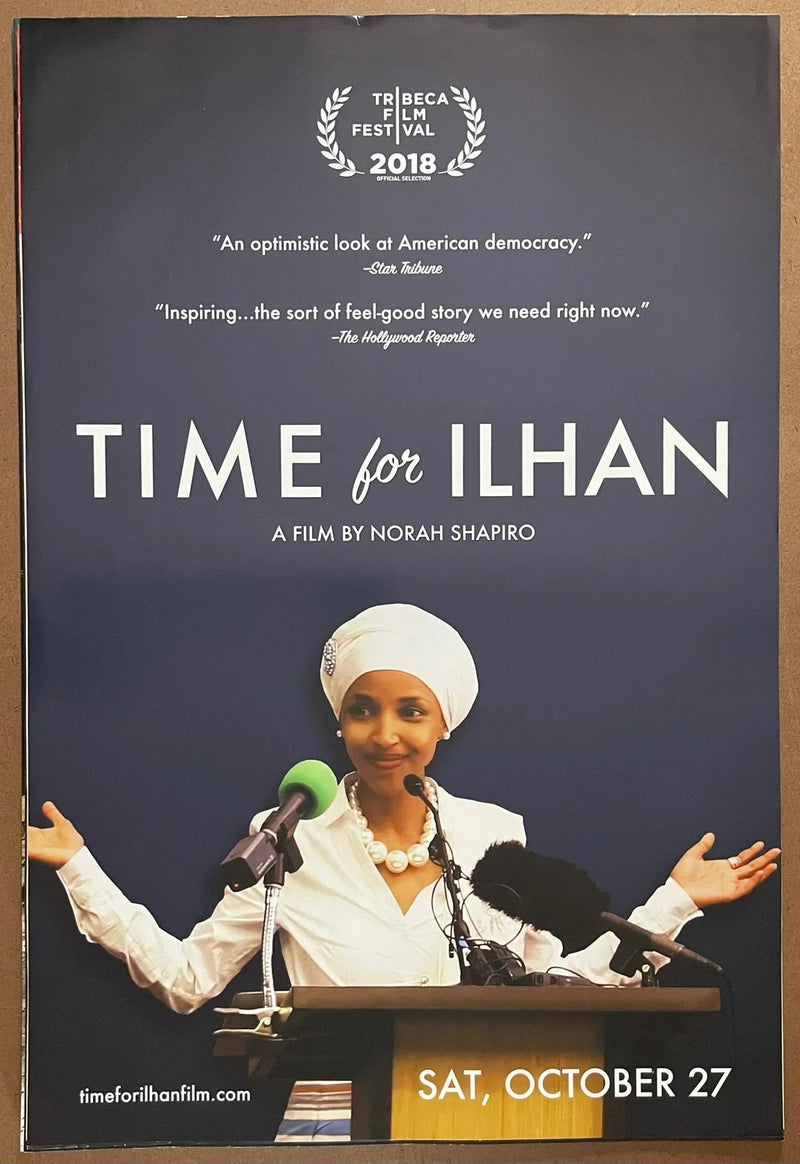 Time for Ilhan 2018 Original Movie Poster 27x40 Ilhan Omar Documentary