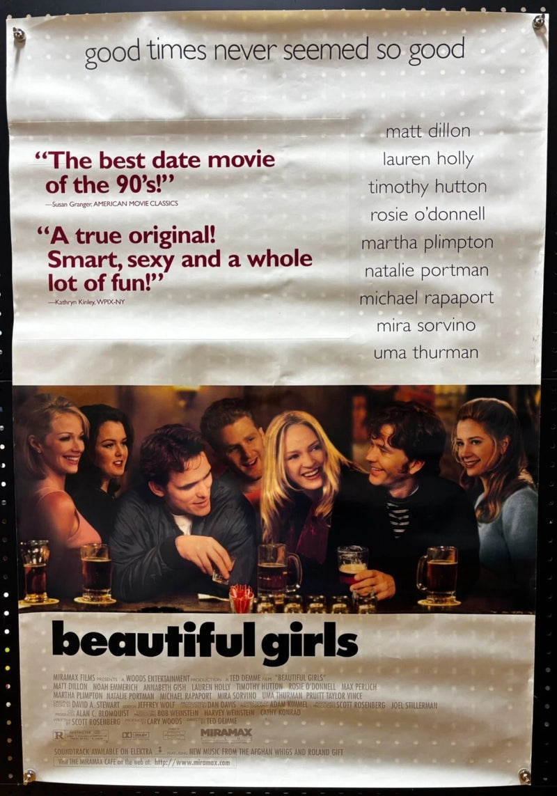 Beautiful Girls (1996) Double-Sided, Original Rolled Poster 27x40
