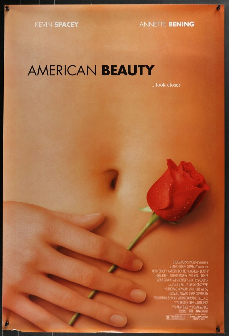 American Beauty (1999) Original DS Movie Poster Rolled 27x40