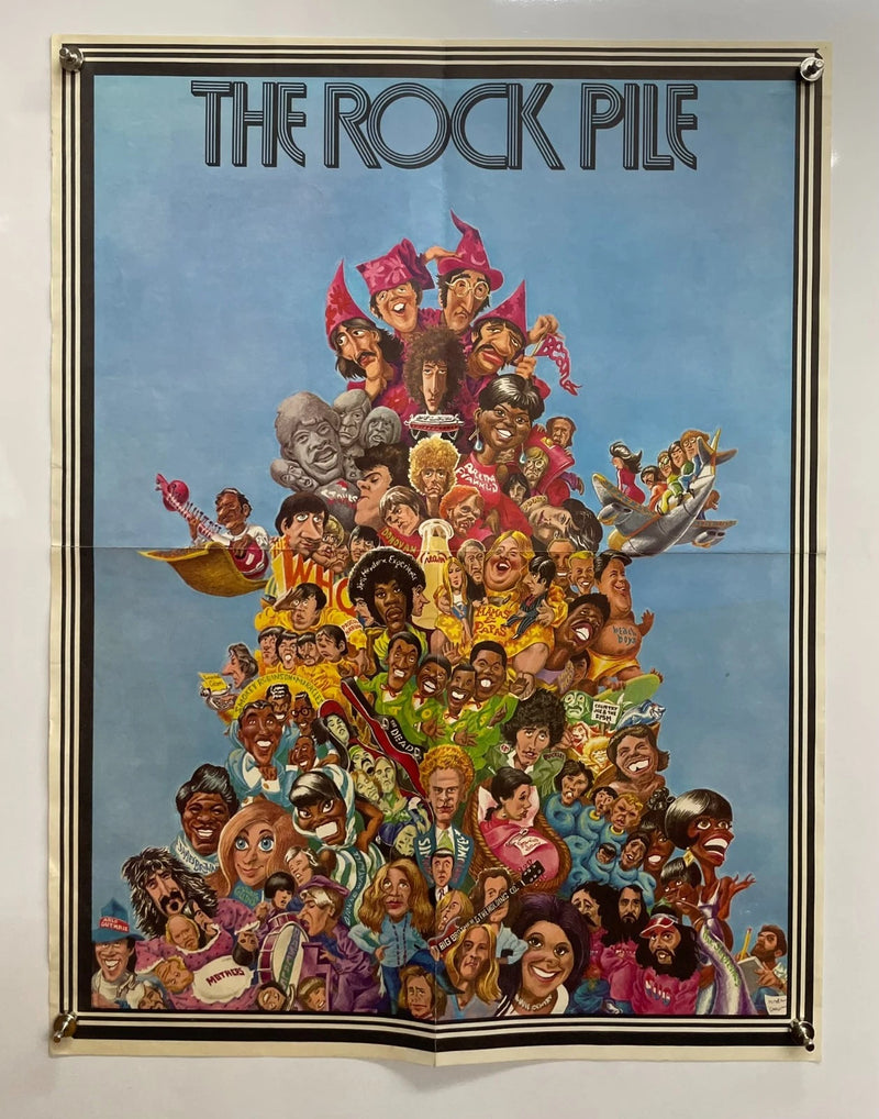 The Rock Pile Electric Ladyland 2-Sided Poster 19x25 Vintage Rock Music