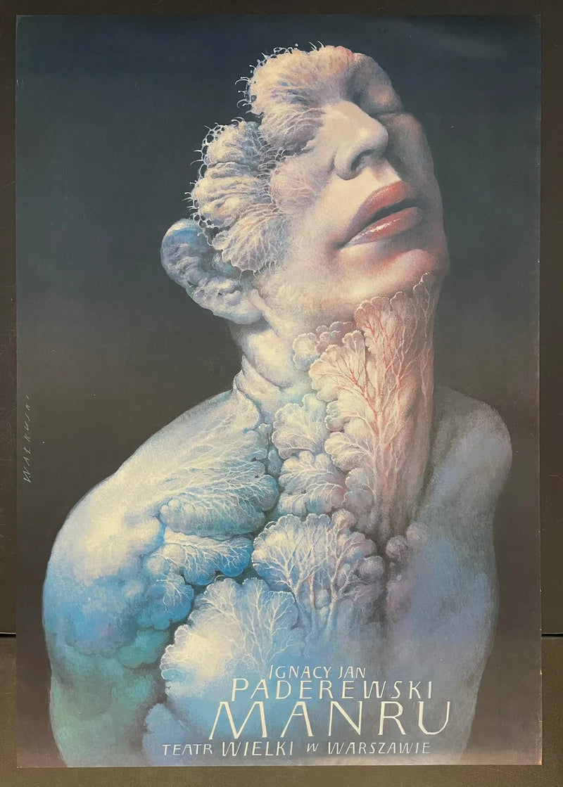 Manru (1991) Original Polish Opera Poster 27x38