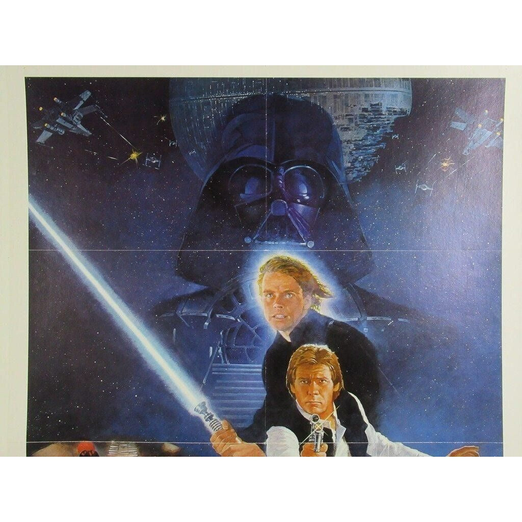 Return of the Jedi (1983) Original Style-B One-Sheet Linenbacked Movie Poster