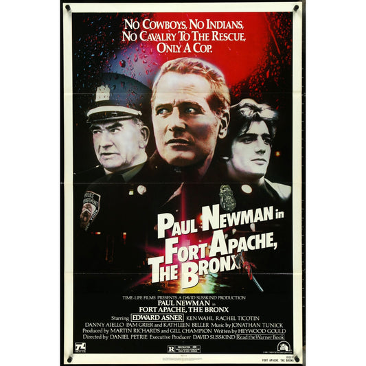 Fort Apache The Bronx (1981) Orig. Movie Poster Paul Newman 27x41 Folded EMP8
