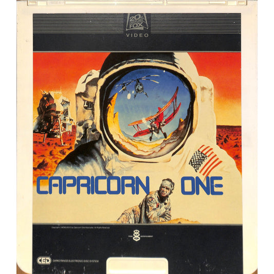 Capricorn One (1977) Vintage CED RCA SelectaVision Videodisc TESTED WORKING